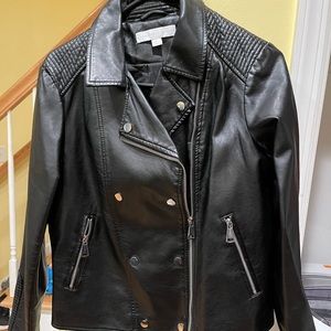 NY&CO faux leather jacket